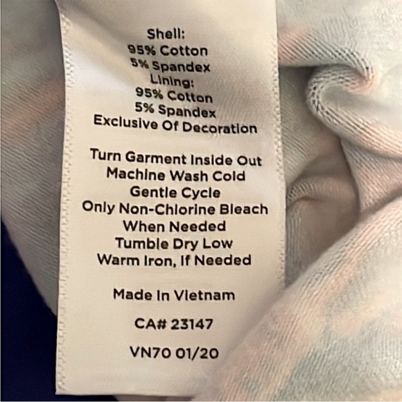 T by Talbots Floral Patterned Skorts Sz Large - Picture 4 of 5